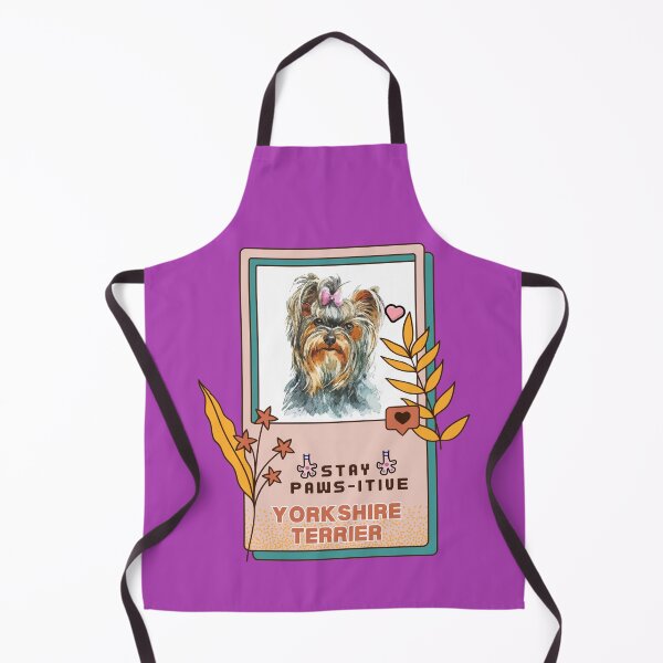Item preview, Yorkshire Terrier Watercolor Drawing Dog Breed | Stay Paws-itive Dog Series -60 designed and sold by PetinHeart.