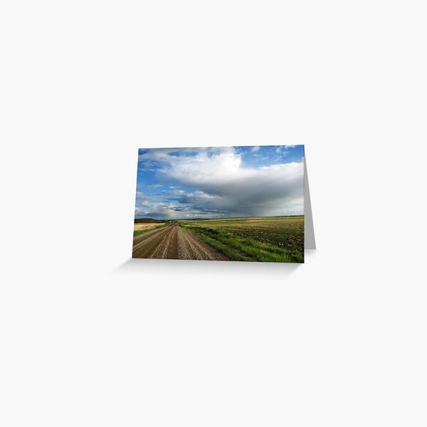 Country Road Greeting Card