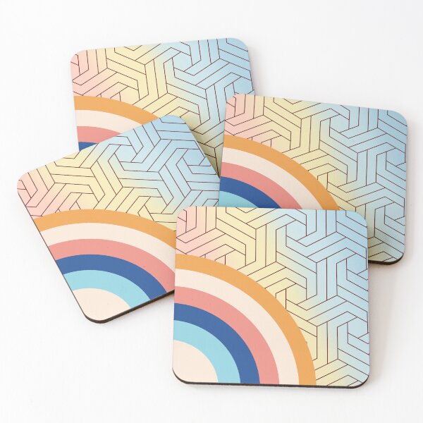 Item preview, abstract retro art designed and sold by ApurwaArtShop.