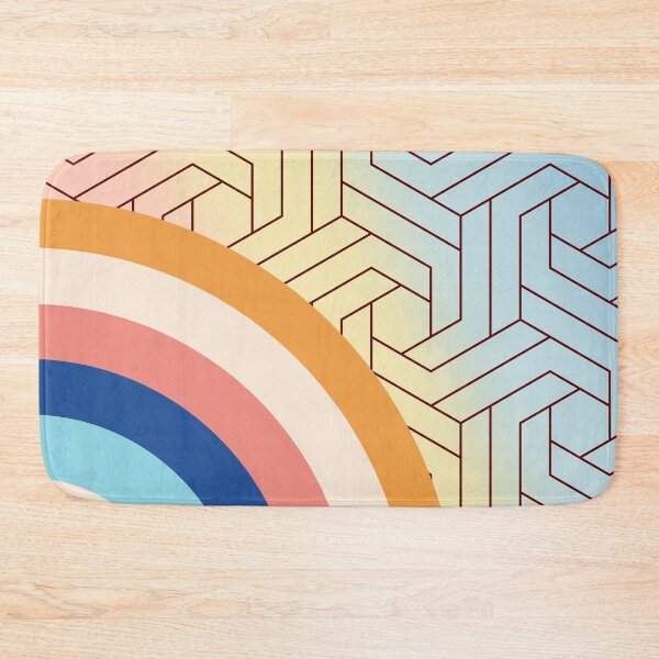 Item preview, abstract retro art designed and sold by ApurwaArtShop.