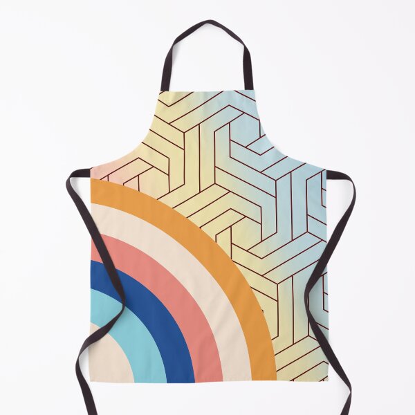 Item preview, abstract retro art designed and sold by ApurwaArtShop.