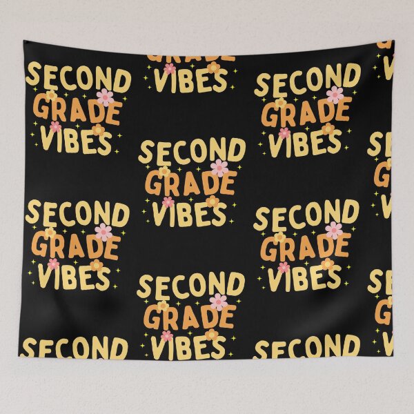 Item preview, Second Grade Vibes Back to School 2nd Grade Vibes Teacher designed and sold by Trankix.