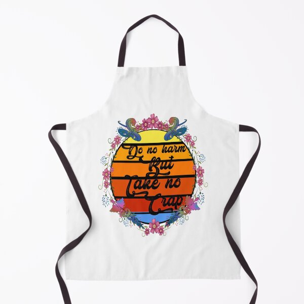 Item preview, Do no harm but take no crap,,floral, multicolors,  designed and sold by Chakilogy.