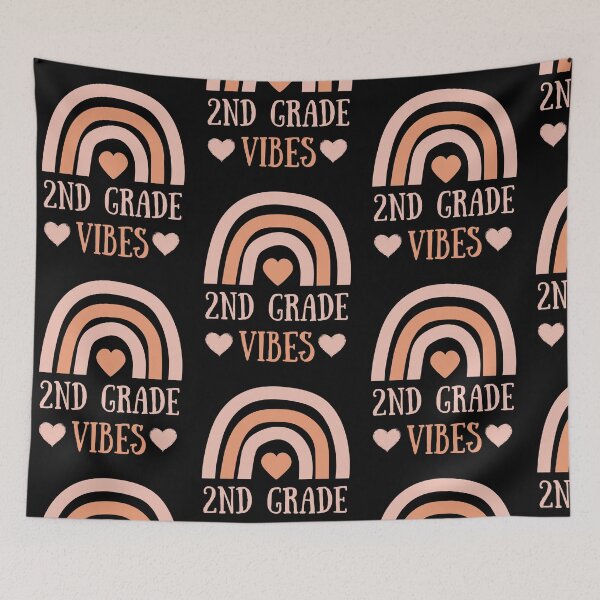 Item preview, Second Grade Vibes Back to School 2nd Grade Vibes Teacher designed and sold by Trankix.