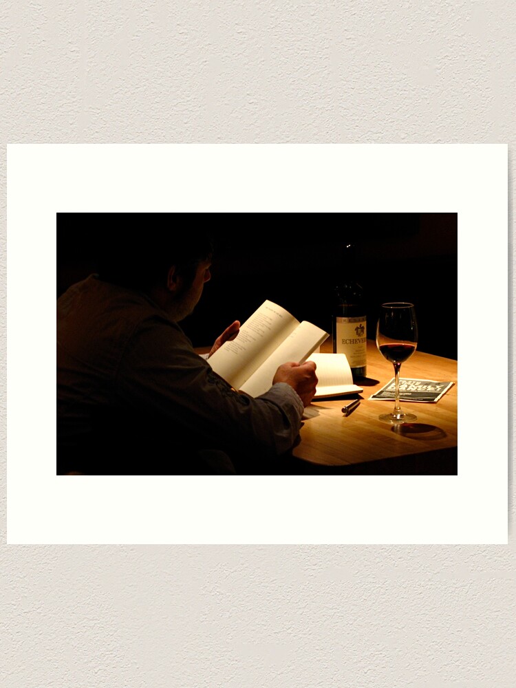 Thumbnail 1 of 3, Art Print, The Reading designed and sold by alvinsan9.