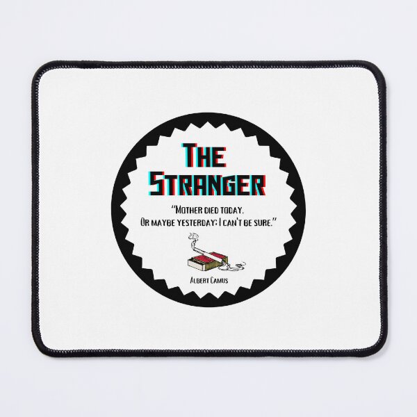 Item preview, The Stranger - Albert Camus Classic Horror Book Literature Simple Minimal Aesthetic designed and sold by weboftigers.