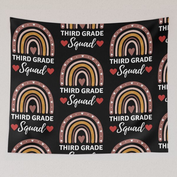 Item preview, Third Grade Squad Third Grade Vibes Rocks Teacher Student designed and sold by Trankix.