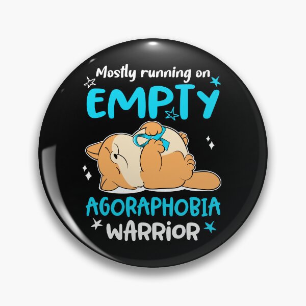 Item preview, Mostly running on Empty Agoraphobia Warrior designed and sold by ElizabethS809.
