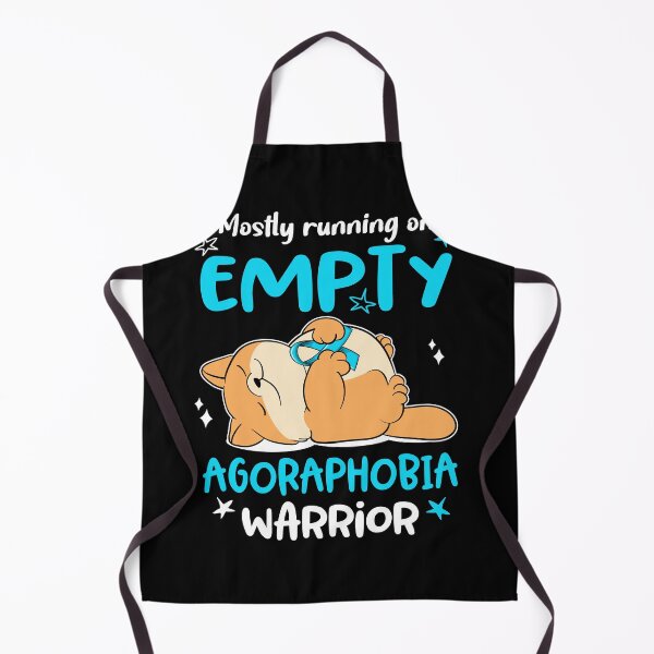 Item preview, Mostly running on Empty Agoraphobia Warrior designed and sold by ElizabethS809.