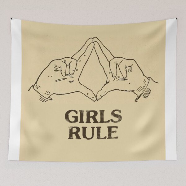 Item preview, girls rule! designed and sold by blakemakes.
