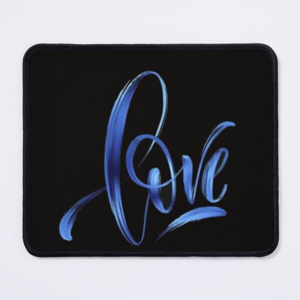 Item preview, Love in Blue Color designed and sold by Rowena Jones.