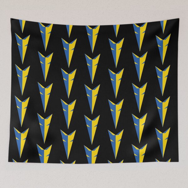 Item preview, Ukrainian Blue & Yellow Fox Head designed and sold by sleepingdogprod.
