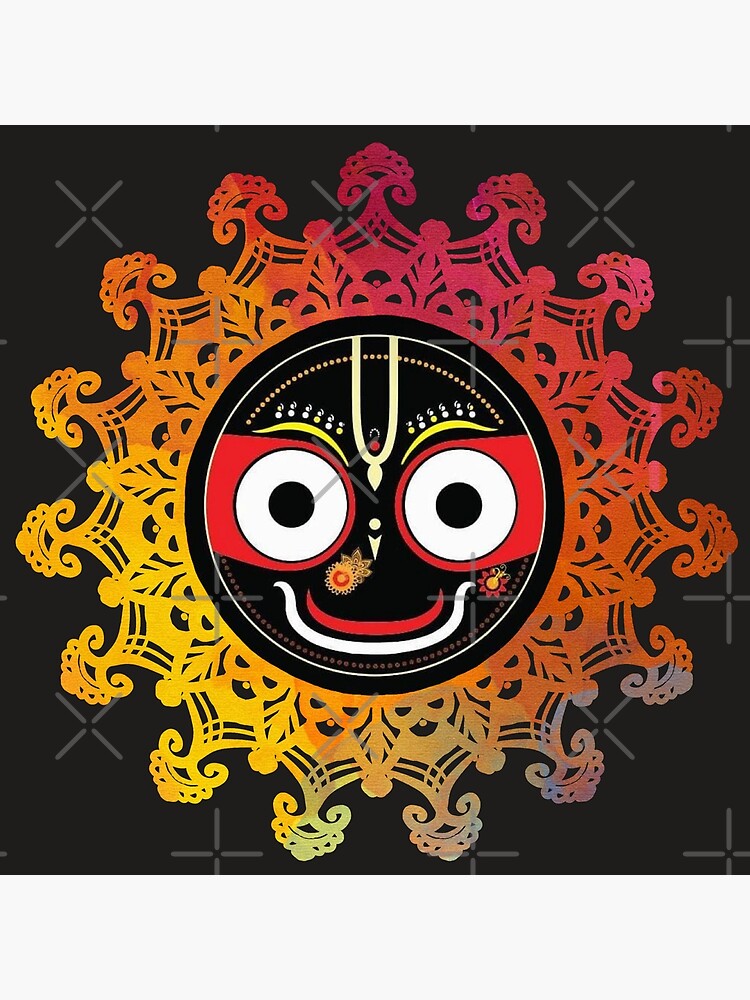 "Jagannath jai Jagannath lord Jagannath " Poster for Sale by Krishnavi