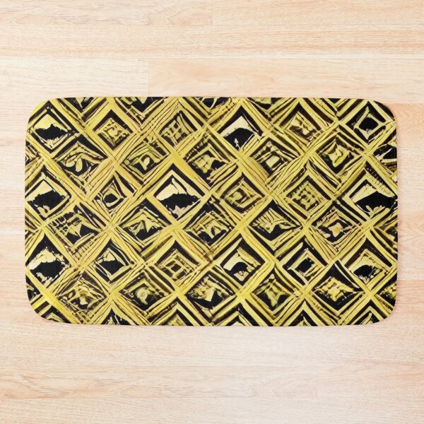 Item preview, Abstract Gold Diamond Pattern Design  designed and sold by NellVerde.