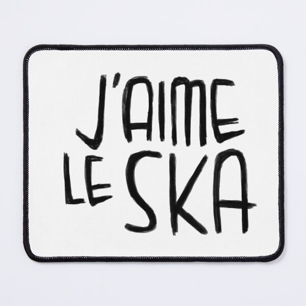 Item preview, Ska Music Love, Ska Typography, Jaime le Ska designed and sold by badlydrawnbabe.