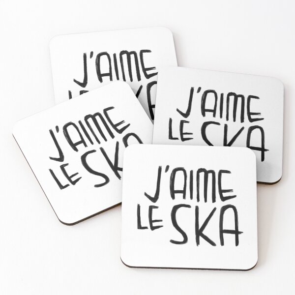 Item preview, Ska Music Love, Ska Typography, Jaime le Ska designed and sold by badlydrawnbabe.
