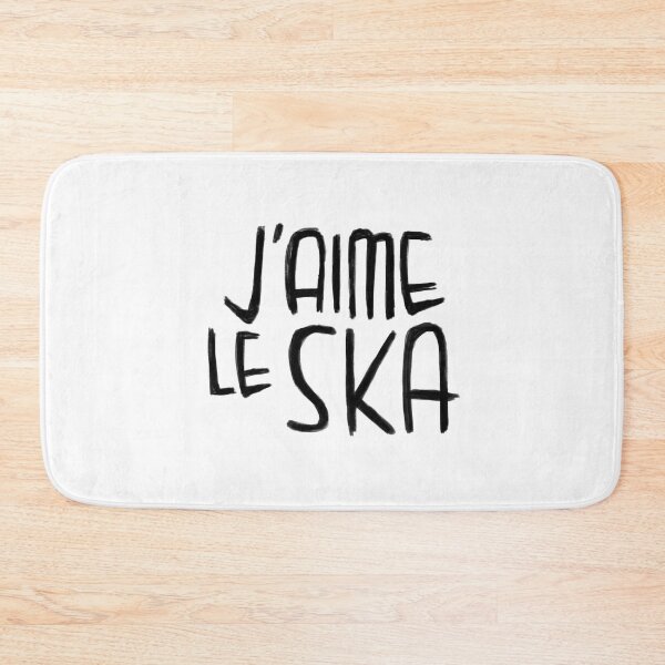Item preview, Ska Music Love, Ska Typography, Jaime le Ska designed and sold by badlydrawnbabe.