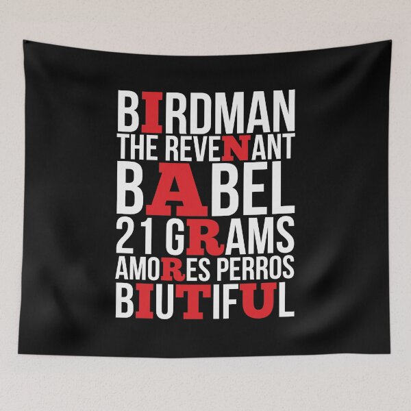 Item preview, ALEJANDRO GONZALES INARRITU designed and sold by DRgrfx.