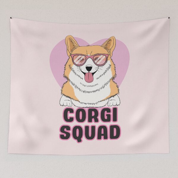 Item preview, Cute Corgi Squad  designed and sold by bolimj.
