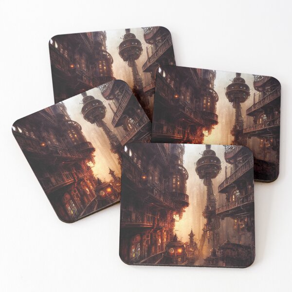 Item preview, Steampunk landscape 5 designed and sold by CEVmemories.