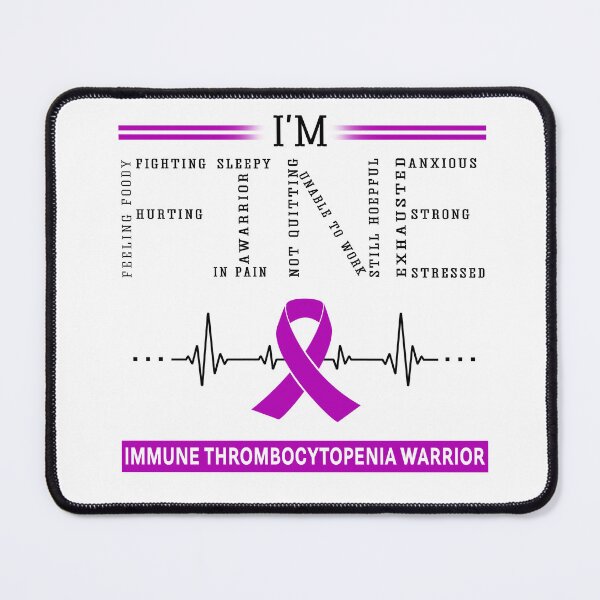 Item preview, I'm Fine Immune Thrombocytopenia Warrior Support Immune Thrombocytopenia Awareness Gifts designed and sold by rechardtee.