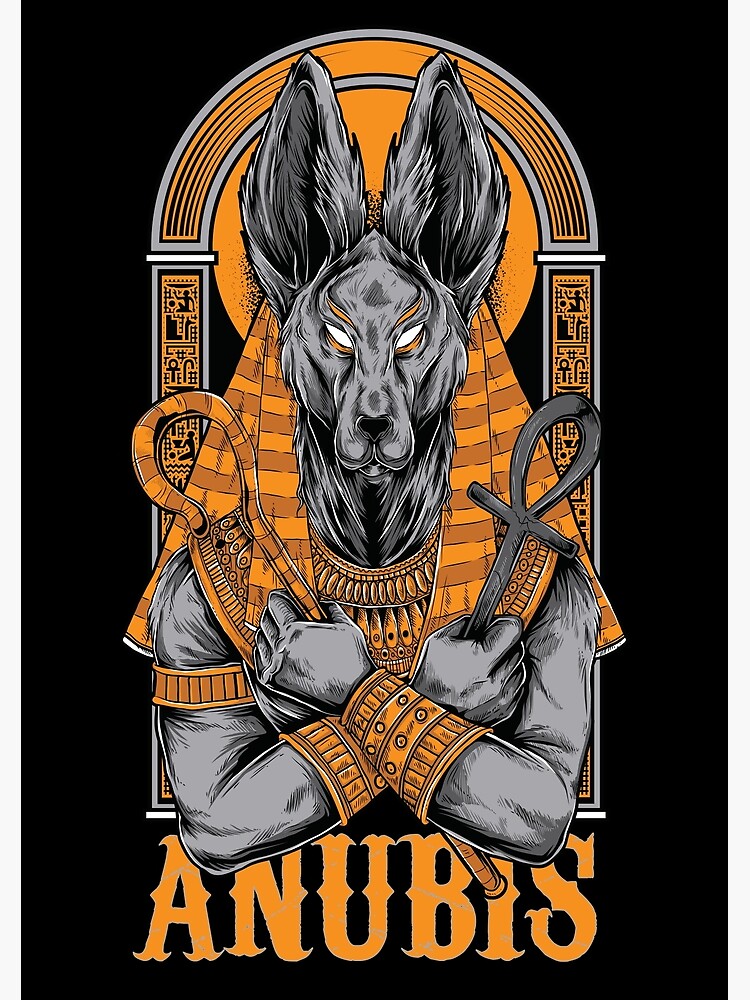 Anubis Egyptian God Black Rose Fall 2022 Collection Poster For Sale By Blackrosepress