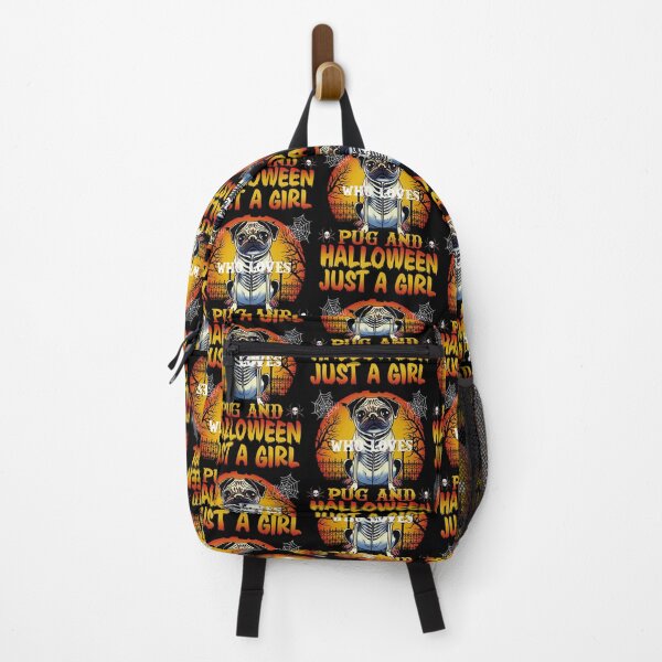 Item preview, Just A Girl Who Loves Pug And Halloween ;All products designs, designed and sold by artanddesigntop.