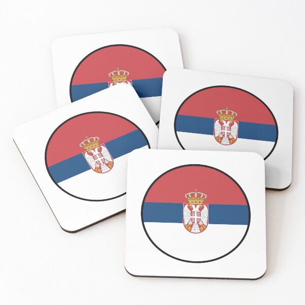 Item preview, SERBIA FLAG (Serbian National Flag) designed and sold by USEFULART-Shop.