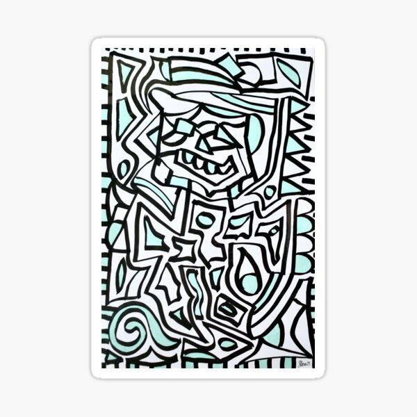 Simple style 39 Sticker