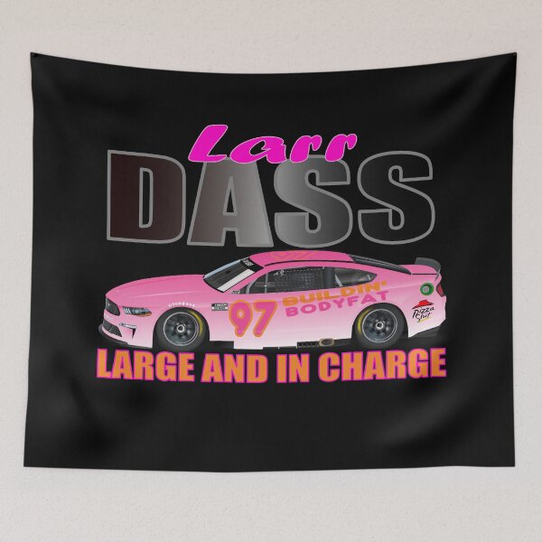 Item preview, Larr Dass- Vintage Style Race Car Driver Design designed and sold by DesignsByDaddy.