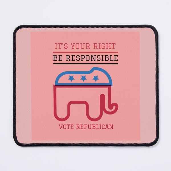 Item preview, Your right to vote republican elephant designed and sold by LGMmugsdesign.
