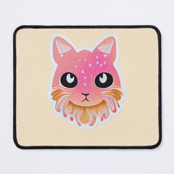 Item preview, Pink Moon Gaze Cat designed and sold by SikoticVinyl.