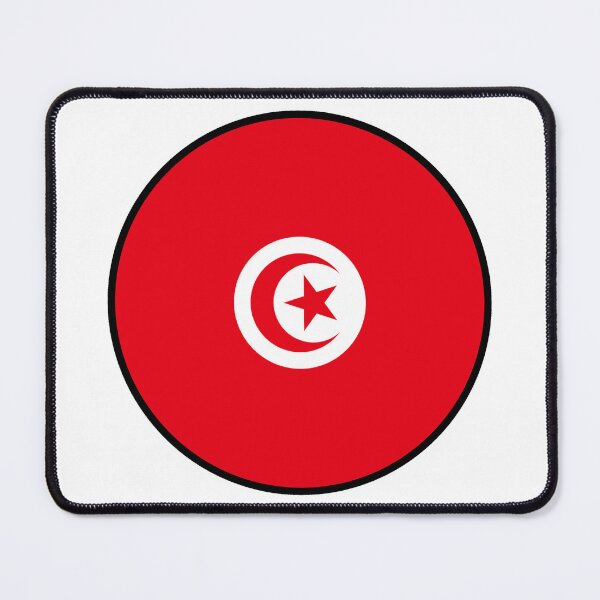 Item preview, TUNISIA FLAG (National Flag Of Tunisia) designed and sold by USEFULART-Shop.