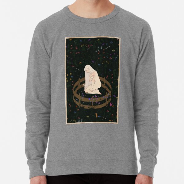 the unicorn is in captivity Lightweight Sweatshirt