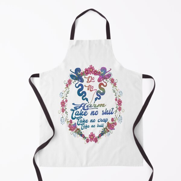 Item preview, Do no harm take no shit take no crap take no bull,,floral, designed and sold by Chakilogy.
