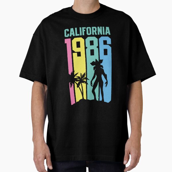 Item preview, Stranger Things 4 Demogorgon California 1986 designed and sold by FifthSun.