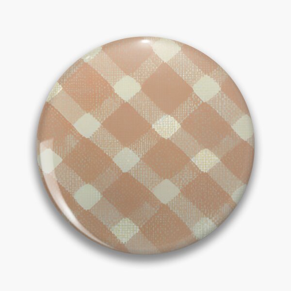 Item preview, Diagonal Gingham Beige Pattern  designed and sold by BuraxisDesigns.