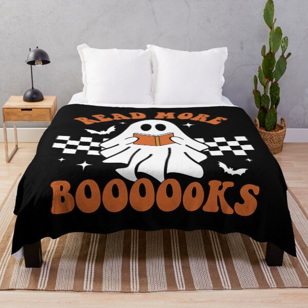 Item preview, Cute Booooks Ghost Read More Books Funny Teacher Halloween designed and sold by concretemariach.