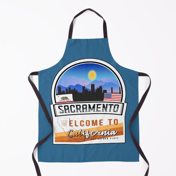 Item preview, Sacramento, Welcome to California, The Golden State | U.S States and Cities Series -46 designed and sold by WorldStateArt.