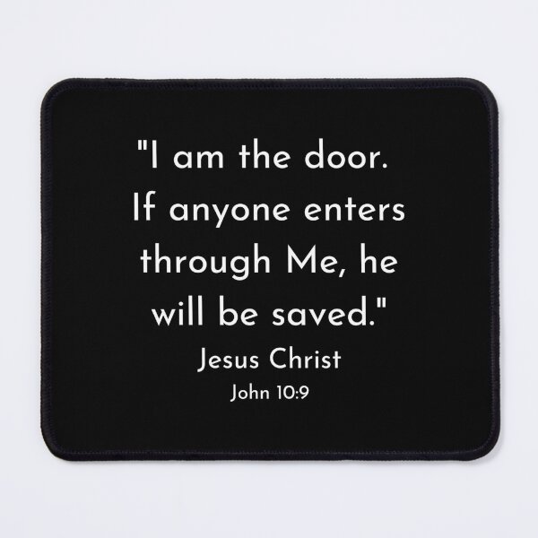 Item preview, I am the door - John 10:9 designed and sold by GospelWork.