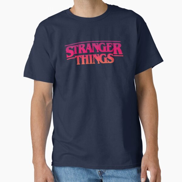 Item preview, Stranger Things 4 Text Logo Gradient Red Orange designed and sold by FifthSun.