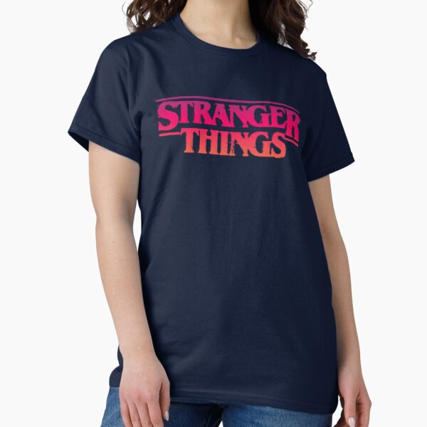 Item preview, Stranger Things 4 Text Logo Gradient Red Orange designed and sold by FifthSun.