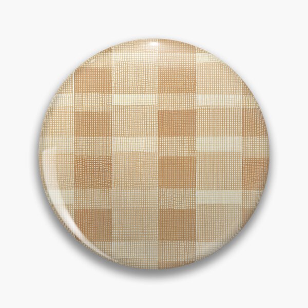Item preview, Gingham Beige Pattern  designed and sold by BuraxisDesigns.