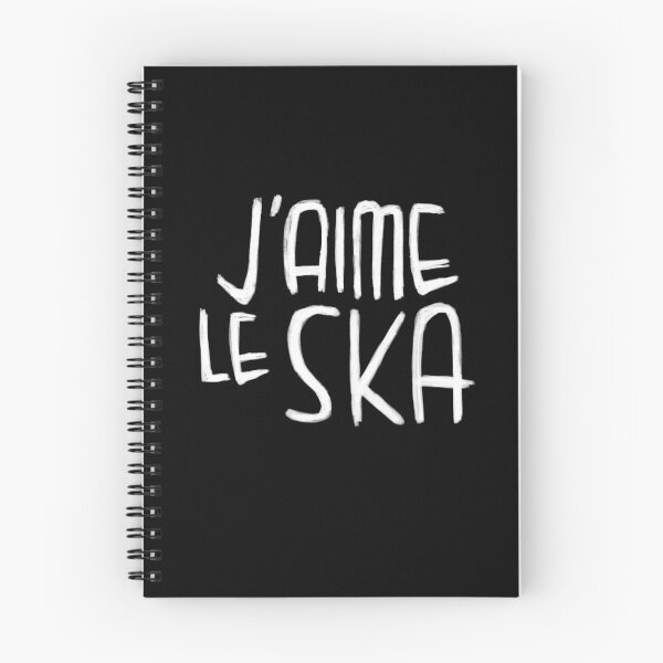 Item preview, Ska Typography, I love Ska Music, French, Jaime le Ska designed and sold by badlydrawnbabe.