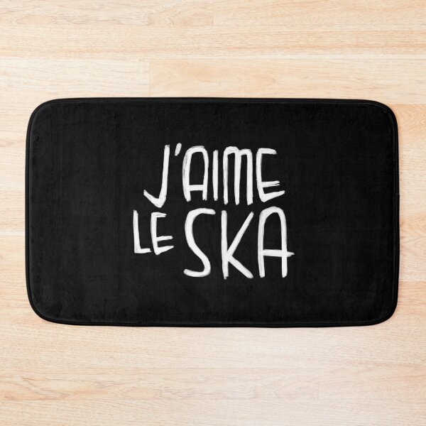 Item preview, Ska Typography, I love Ska Music, French, Jaime le Ska designed and sold by badlydrawnbabe.