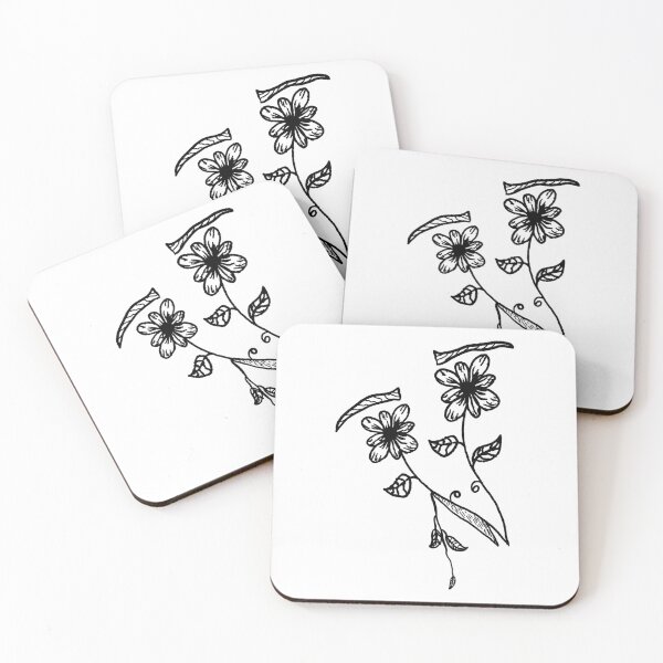 Item preview, Overgrown Apothecary Bird (Black And White Version) designed and sold by Cooper Lynn Designs.