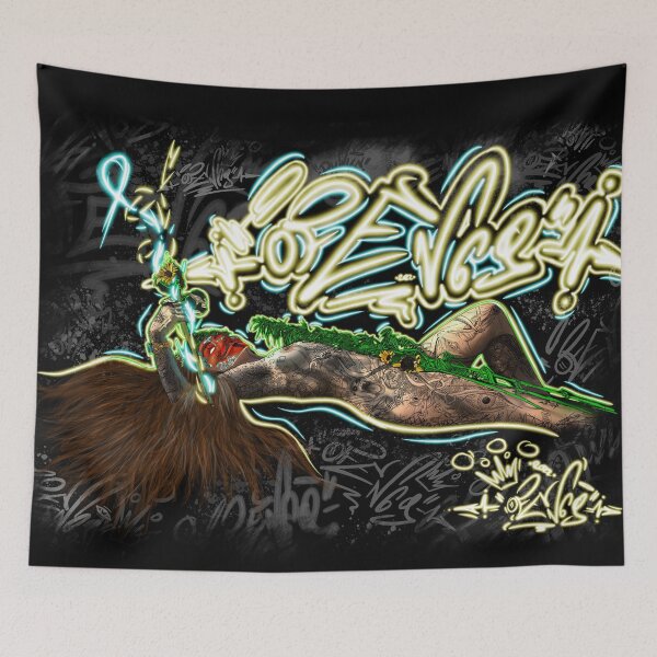 Item preview, magic tattoo lady designed and sold by Ofen69.