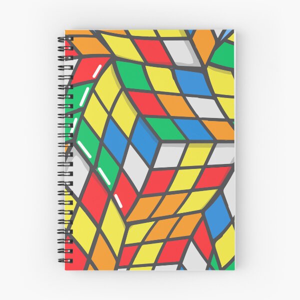 Item preview, Warped Colorful Rubix Cube Pattern  designed and sold by vron615.