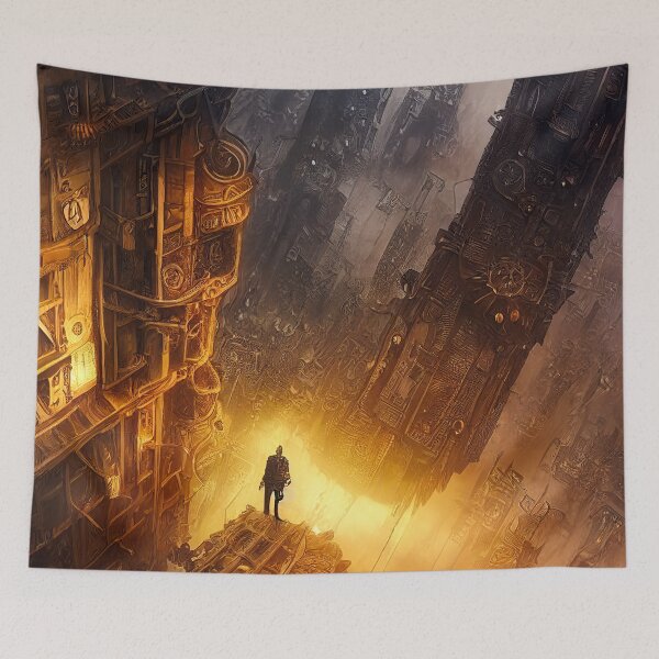Item preview, Steampunk landscape 7 designed and sold by CEVmemories.