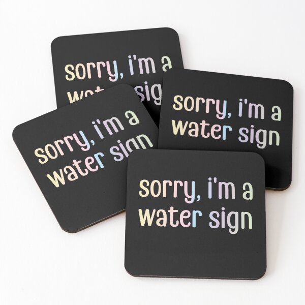 Item preview, sorry, i'm a water sign designed and sold by retro10.